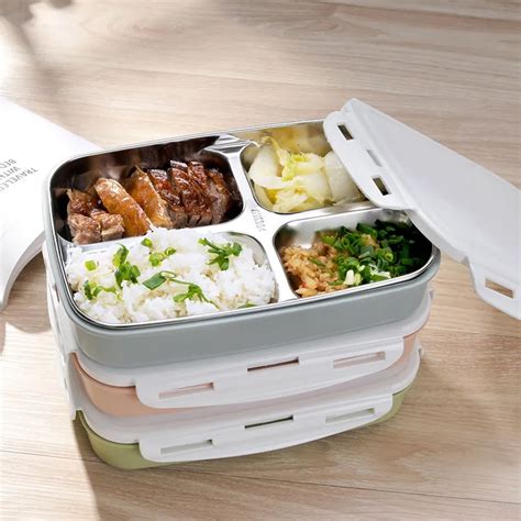 bento metal lunch box|microwavable stainless steel lunch box.